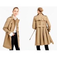 Ladi Loose Jacket with Pleated Trench Jacket